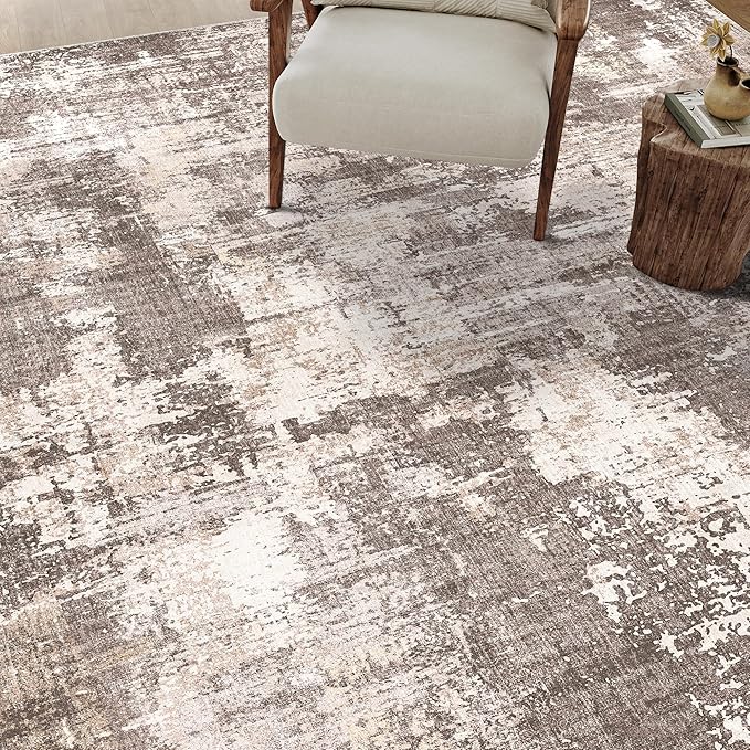 2x3 Entryway Rug Machine Washable Area Rug Small Rugs Grey Entrance Door Mat Indoor Rugs Abstract Low Pile Carpet Kitchen Bedroom Office Non Slip
