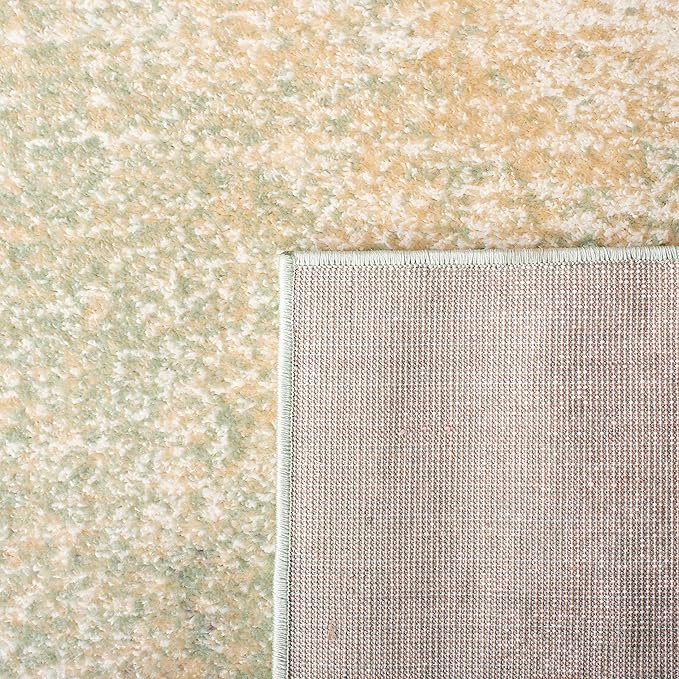 SAFAVIEH Adirondack Collection Runner Rug - 2'6" x 10', Ivory & Sage, Modern Abstract Design, Non-Shedding & Easy Care, Ideal for High Traffic Areas in Living Room, Bedroom (ADR112W)