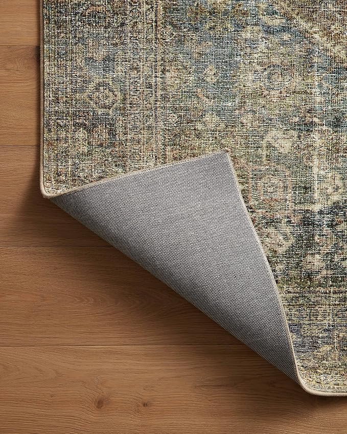 Loloi Amber Lewis Morgan Collection MOG-05 Spice/Lagoon 2'-3" x 9'-6", .38" Runner Rug feat. CloudPile™