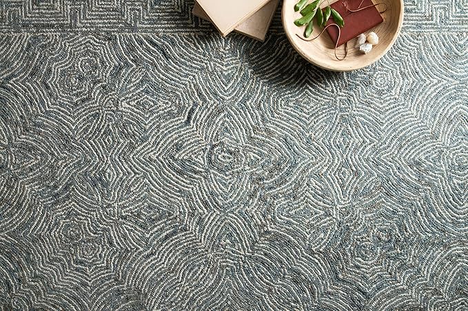 Loloi II Ziva Collection ZV-04 Denim 2'-3" x 3'-9" Accent Rug