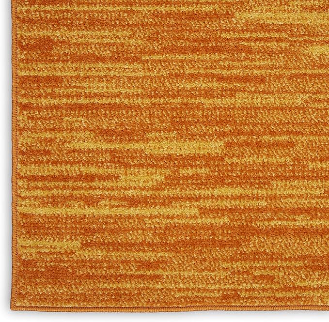 Nourison Essentials Indoor/Outdoor Sunburst 2' x 4' Area Rug, Easy Cleaning, Non Shedding, Bed Room, Living Room, Dining Room, Backyard, Deck, Patio (2x4)