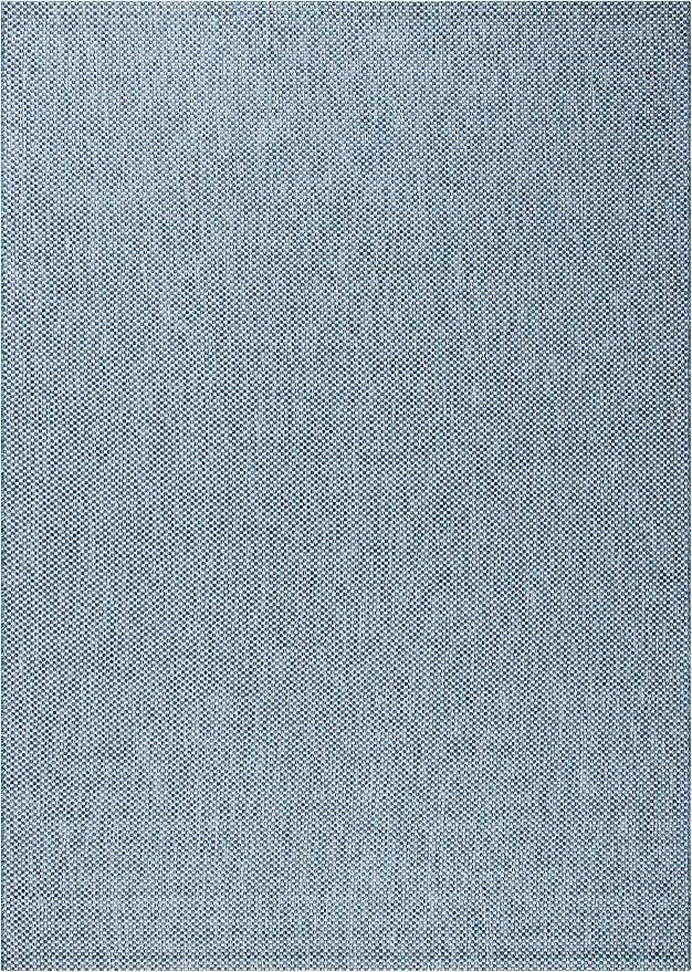 SAFAVIEH Courtyard Collection Area Rug - 8' x 11', Navy & Grey, Non-Shedding & Easy Care, Indoor/Outdoor & Washable-Ideal for Patio, Backyard, Mudroom (CY8521-36821)