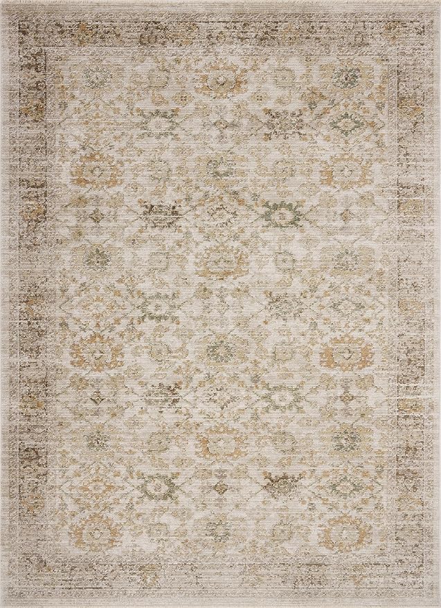 Loloi Magnolia Home by Joanna Gaines Pace Collection PAC-04 Natural/Multi 11'-6" x 15'-4" Area Rug