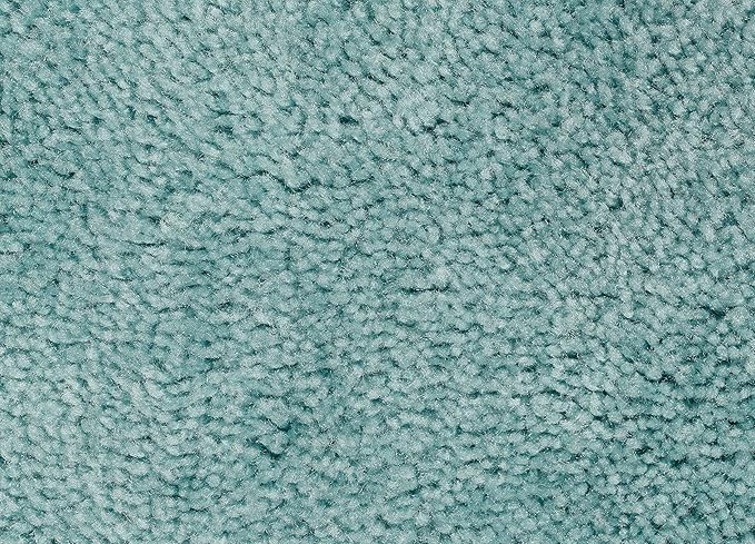 Garland Rug Room Size Bathroom Carpet 5 ft x 8 ft Sea Foam – Soft, Plush, Absorbent, Quick-Dry, Durable Unbound Edges for Easy Cutting