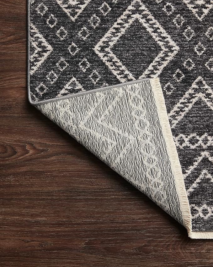 Loloi II Vance Collection VAN-05 Gray/Dove 2'-7" x 10'-0" Runner Rug