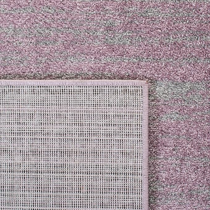 SAFAVIEH Adirondack Collection Runner Rug - 2'6" x 6', Purple & Green, Modern Ombre Design, Non-Shedding & Easy Care, Ideal for High Traffic Areas in Living Room, Bedroom (ADR113V)