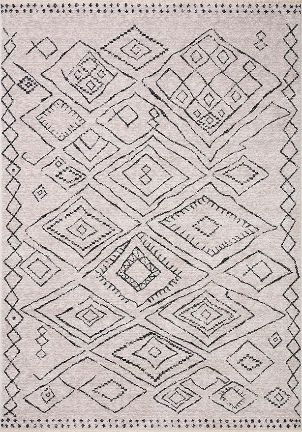 Loloi II Vance Collection VAN-06 Dove/Charcoal 9'-6" x 13'-1" Area Rug