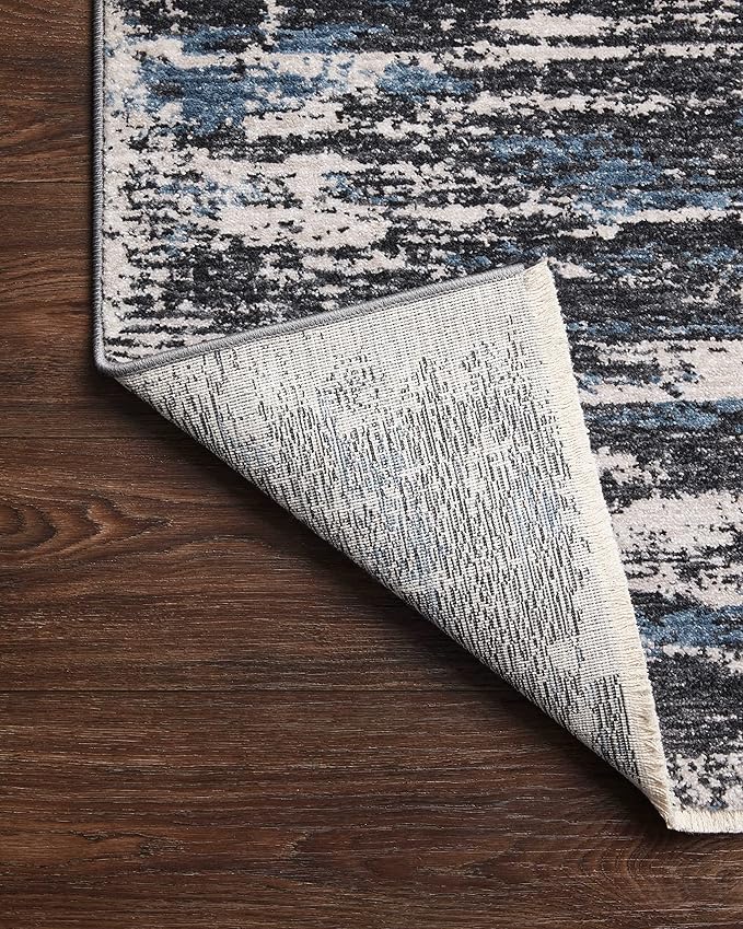 Loloi II Vance Collection VAN-04 Charcoal/Multi 5'-3" x 7'-9" Area Rug