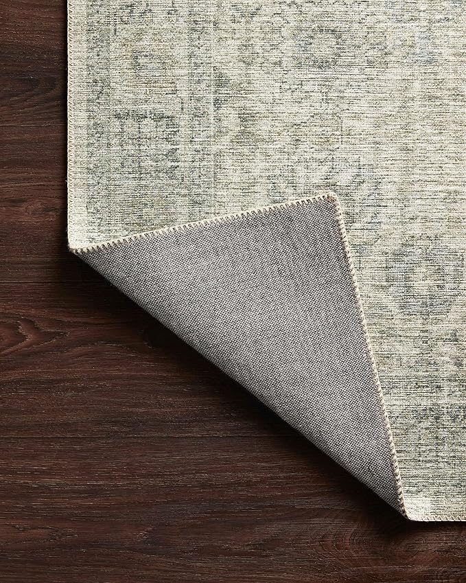 Loloi II Skye Collection SKY-14 Natural/Sage 2'-6" x 12'-0" Runner Rug