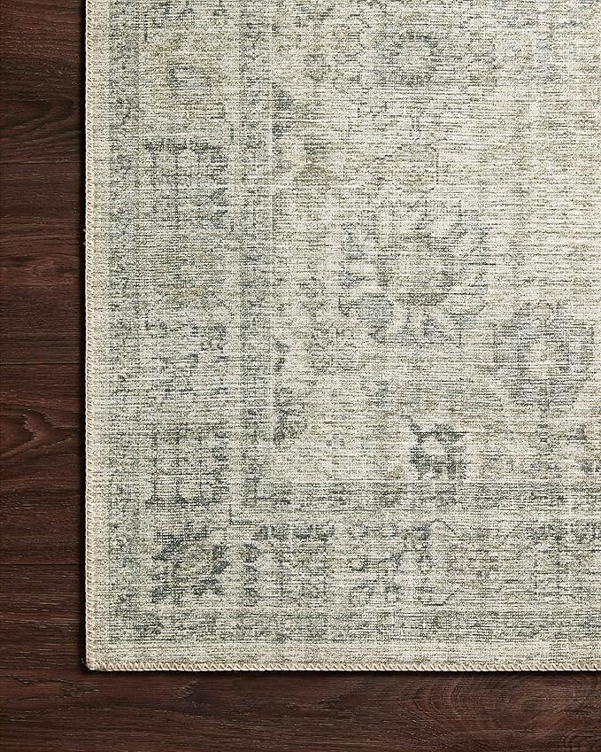 Loloi II Skye Collection SKY-14 Natural/Sage 2'-6" x 12'-0" Runner Rug