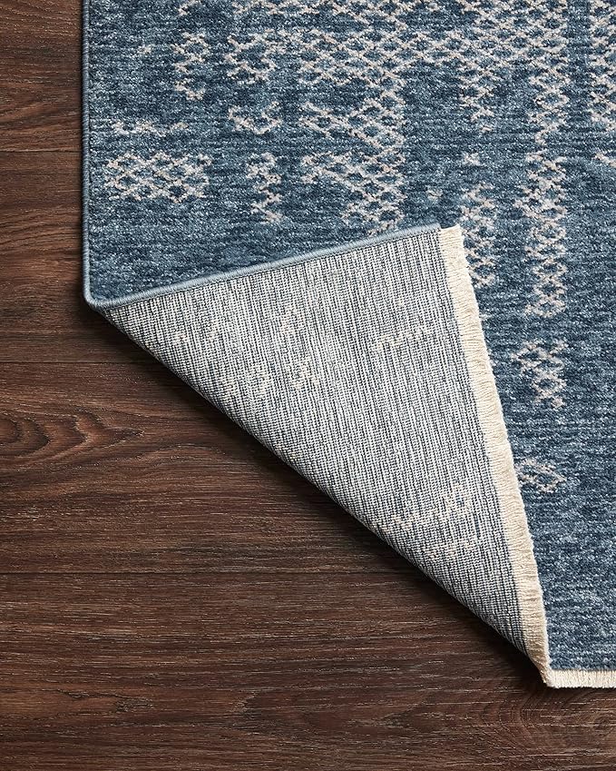 Loloi II Vance Collection VAN-01 Denim/Dove 7'-10" x 10' Area Rug