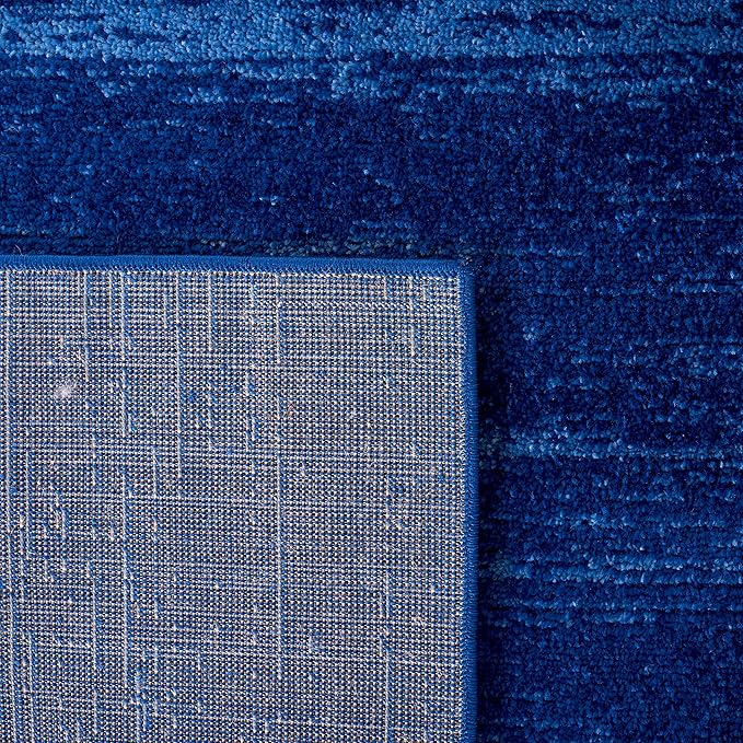 SAFAVIEH Adirondack Collection Runner Rug - 2'6" x 14', Light Blue & Dark Blue, Modern Ombre Design, Non-Shedding & Easy Care, Ideal for High Traffic Areas in Living Room, Bedroom (ADR113F)